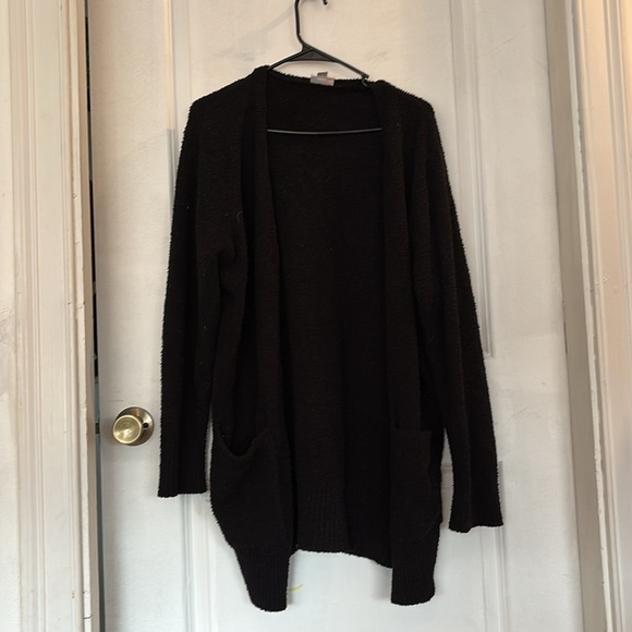UEC cozy sock material sweater black or camel - Picture 1 of 5